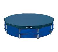Intex Round Pool Cover Argenté 457 cm