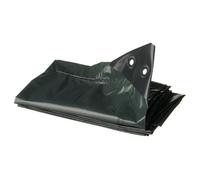 Bâche pour tas de bois - NATURE - 5 x 6 m - HDPE 90 g/m² - 100% étanche - Anti-UV