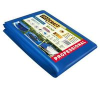 Bâche Procraft BT20x20 50g/m2 imperméable avec filet 20x20m bleu