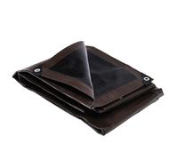 Bâche professionnelle marron 350g/m2 WERKA PRO 3 x 5 m