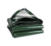 Bâche Protection UV Imperméable Multi-Usages 150x330cm Armée Verte | Bâche Étanche Pour Protection Contre Les Intempéries Pour Jardin, Voitures, Piscines, Bateaux, Camping