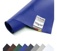 Bâche PVC pour camion 700 g/m² marchandise au mètre Premium Bache mat (bleu, 2,5m x 3m)