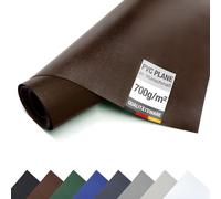 Bâche PVC pour camion 700 g/m² marchandise au mètre Premium Bache mat (brun, 2,5m x 8m)