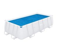 Bestway Bâche Solaire PE 380 x 180, Bleue, Rectangulaire - 1 pcs