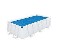 Bestway Bâche Solaire PE 380 x 180, Bleue, Rectangulaire - 1 pcs