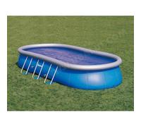 Bâche solaire ovale " Steel Pro " - 6.45 x 3.30 m