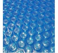 Bache Solaire Piscine 8 x 4 - 400 Microns - Bleu - Rectangle - Bordée Largeurs - EDG Premium