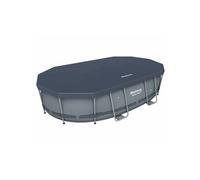 Bâche thermique de piscine ovale Power Steel 427x250x100 cm 58425