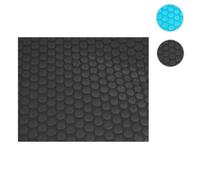 Couverture de piscine Bâche thermique Bâche solaire Couverture solaire, épaisseur : 400 µm ~ rectangulaire 8x4m noir