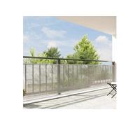 vidaXL Bâche transparente avec œillets 1x10 m