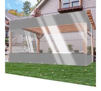 Bâche transparente pour pergola, dimensions 2,2 m x 3 m, grammage 500 g/m²