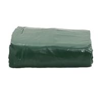 Bâche verte 4 x 5 m 650 g/m² en toile avec revêtement en PVC résistante aux intempéries, aux déchirures et aux UV avec œillets et renfort de bords pour jardin, camping, voiture, bateau et meubles