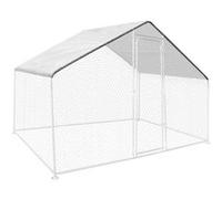Bâche waterproof blanche 3,4x1.90 M 150 gr pour enclos poulaillers Blanc G