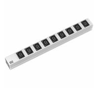 Bachmann 19" 1U 9xC13 2,0 m CEE7/7