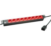 Bachmann 19" 1U 9xCEE7/3, câble 3,0 m, C20