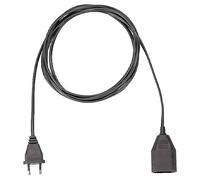 Bachmann 233.186 alimentation Rallonge 2.5 A noir 5.00 m H03VVH2-F 2X 0,75 mm²