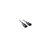 Bachmann 356.171 Câble électrique Noir 2 M Coupleur C14 Coupleur C13