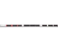 Bachmann 800.2282 - 3 m - 30 sorties AC - Intérieur - Coupleur C13 - Coupleur C19 - Noir - Gris - 400 V