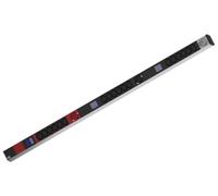 Bachmann 800.2399 BN0500 PDU 1HE Bloc d'alimentation avec 3 Prises de Protection et 3 Prises Type CEE 3 x 16 A Rouge/Noir/argenté 18 x 13 cm