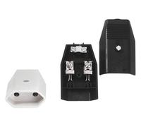 Bachmann 900.012 Prise Euro plastique 250 V noir IP20