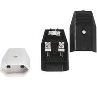 Bachmann 900.013 Prise Euro plastique 250 V blanc IP20