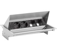 Bachmann 900.402 CONEO Set Einbaurahmen u.4-fach Steckdosenleiste (900.402)