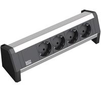 Bachmann 902.0049 DESK Bloc multiprise à 4 prises Schuko