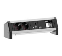 BACHMANN Bloc de prises "DESK 1" 4x