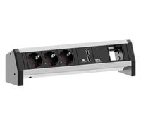 BACHMANN DESK 3x Schutzkontakt 1x USB Charger 1x ABD GST18 (902.0253)