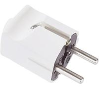Bachmann 910.470 Fiche électrique mâle avec terre plastique 250 V marron IP20
