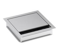 Bachmann 930.310 Passe-câbles carré Ø max. des bornes 5 mm aluminium argent
