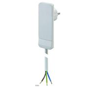 Bachmann 933.004 alimentation Câble de raccordement 16 A blanc 1.50 m H05VV-F 3G 1,5 mm²