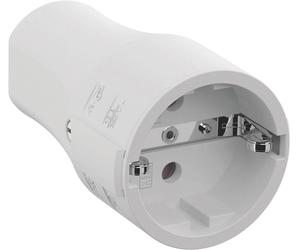 Bachmann 960.203 Fiche électrique femelle avec terre Polyamide 250 V blanc IP20