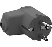 Bachmann 960.302 Fiche coudée à contact de protection Polyamide 250 V gris clair (RAL 7035) IP20