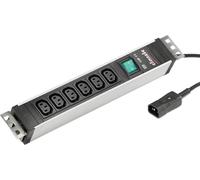 Bachmann ALU 1,5U 6xIEC 1xinterrupteur 2,0 m IEC