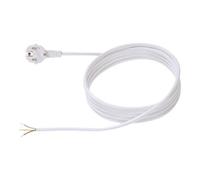 Bachmann Bachmann Câble d'alimentation avec prise de terre 5 m blanc 304.276 Quantité:1