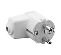Bachmann Bachmann Connecteur d’angle 2p+terre blanc 960.202 Quantité:1
