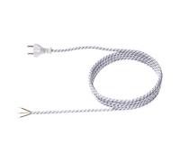 Bachmann Bachmann Cordon d'alimentation fer à repasser 3m gris/blanc TEXTIL3G1,00 313.176 Quantité:1