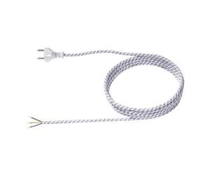 Bachmann Bachmann Cordon d'alimentation fer à repasser 3m gris/blanc TEXTIL3G1,00 313.176 Quantité:1