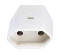 Bachmann Bachmann Eurocoupleur plat blanc, avec raccord à vis 900.005 Quantité:1