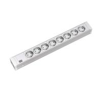Bachmann Rallonge (montage en rack) 1U 48,3 cm (19") 8 prises blanc - 19.07.1364 (Allemagne)