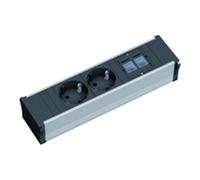 BACHMANN CONI 2x contact de protection 2x CAT6 GST18