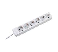 Bachmann Bachmann Multiprise 6 prises avec fiche coudée blanche 381.241S Quantité:1