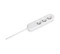 Bachmann SMART - Coupe-circuit - connecteurs de sortie : 3 (3 x alimentation Type F) - 1.5 m cordon - blanc