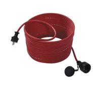 BACHMANN Rasenmäherverlängerung Schutzkontakt, 16 A/250 VAC, Gummi / Neopren, 50 m
