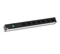 BACHMANN Bloc multiprise pour armoire réseau 19 pouces 1 UH