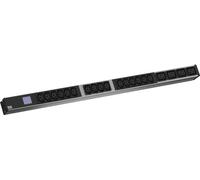 Bachmann BlueNet BN0500 - Appareil de mesure - noir - LCD - 20 sorties CA - coupleur C13 - coupleur C19 - 3 m