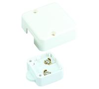 Bachmann Bouton-poussoir de coffre encastrable 924.203 série 5120 blanc