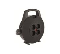 Bachmann Cable box - Coupe-circuit - CA 250 V - 3500 Watt - connecteurs de sortie : 4 - 10 m cordon - Allemagne - noir