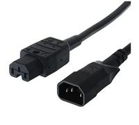 Bachmann Câble C14-c15 L1.5m 10a 3x1,5mm², Noir